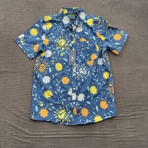 William Murray Mum's The Word Golf Shirt Men Small Polyester Golfing Performance